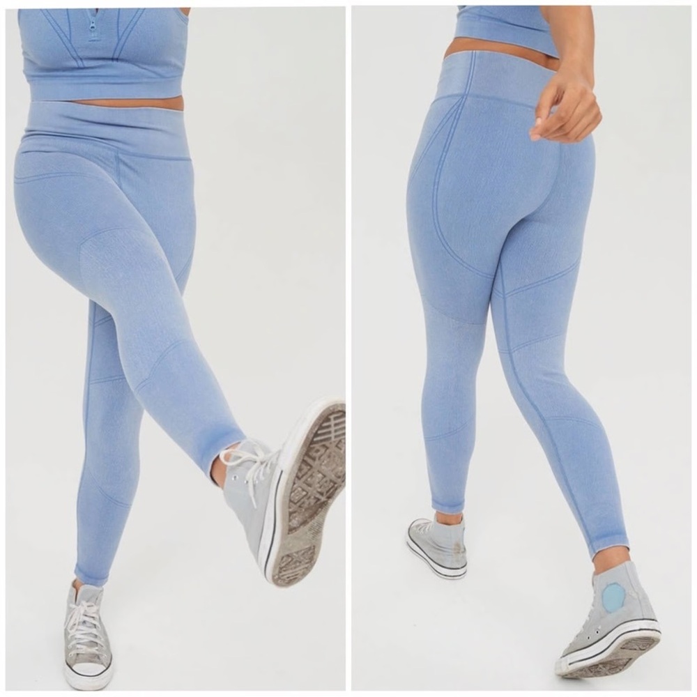 Aerie OFFLINE Seamless High waisted 7/8 leggings